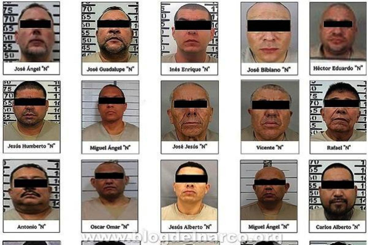 Narcos mexicanos detenidos