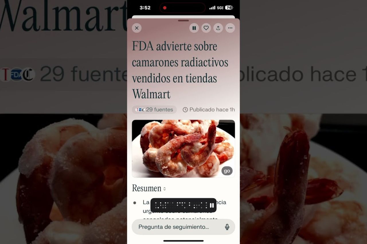 Contaminación sanitaria Walmart