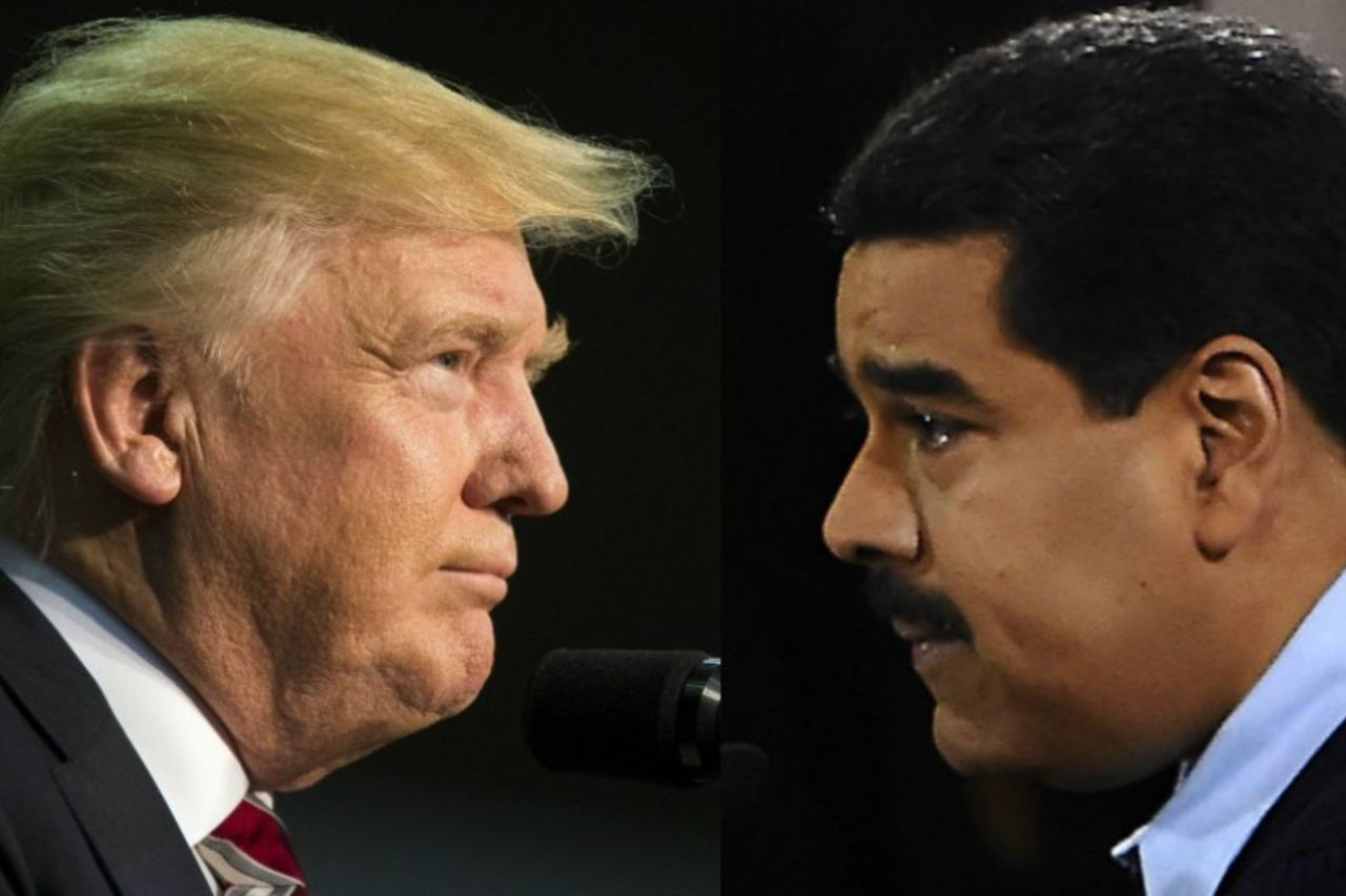 Donald Trump y Nicolas Maduro